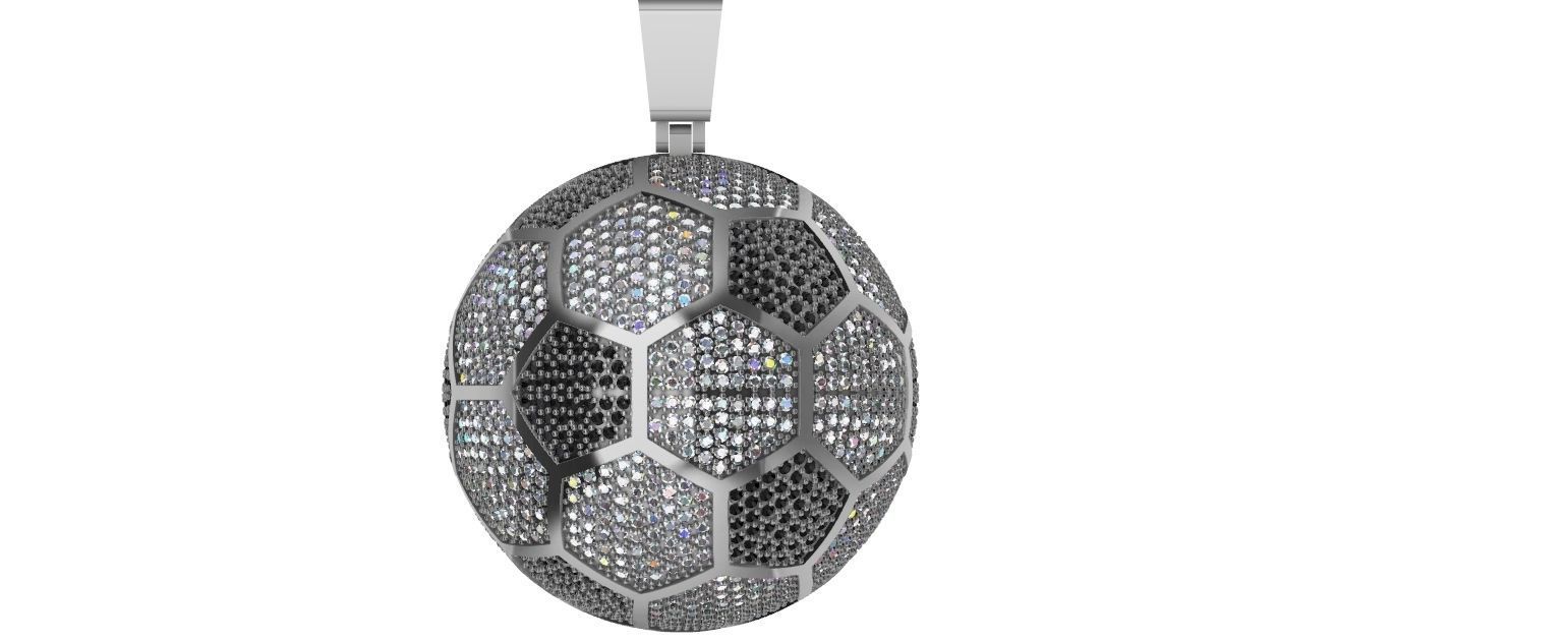 Football  Soccer  Ball  3D print model_11