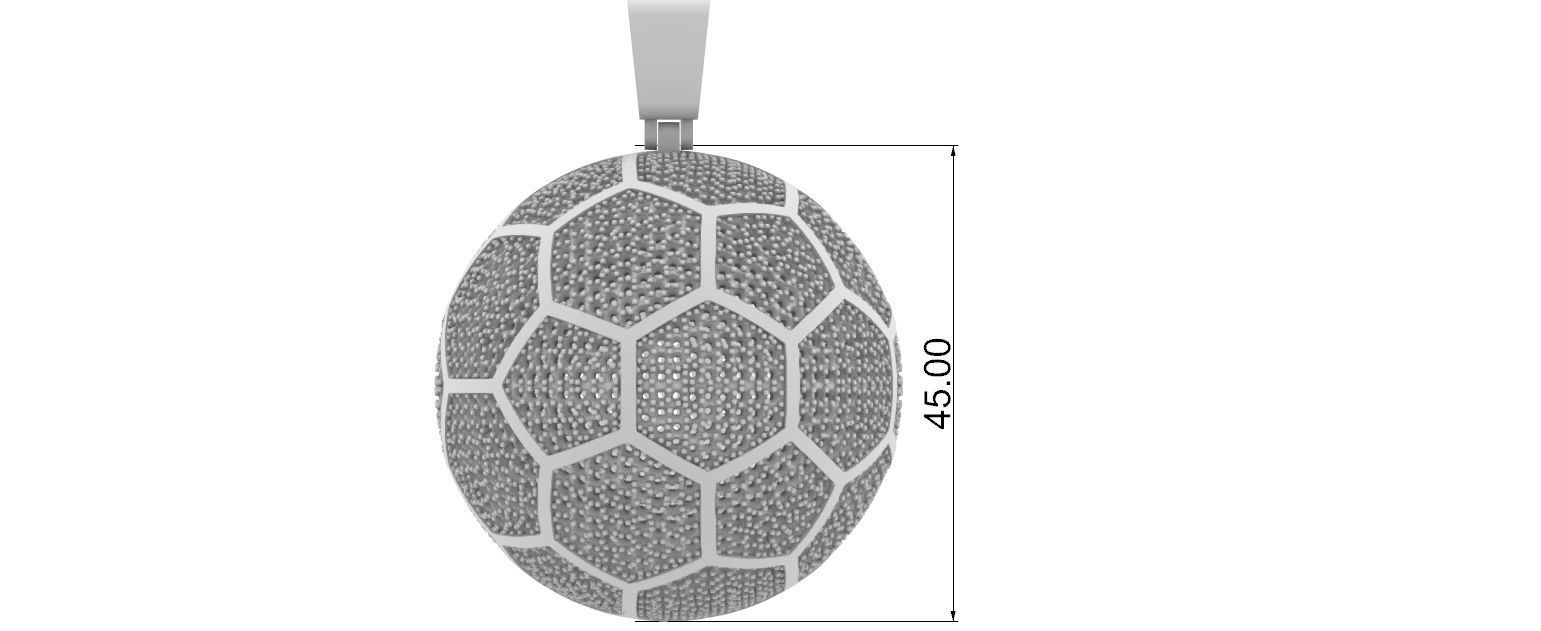 Football  Soccer  Ball  3D print model_4