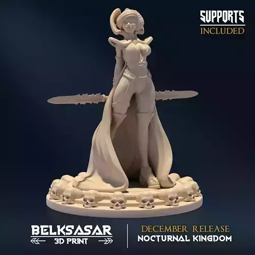 Matriarch Vampiress Pin Up A