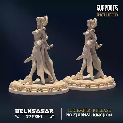 Matriarch Vampiress Pin Up C Nude and Normal