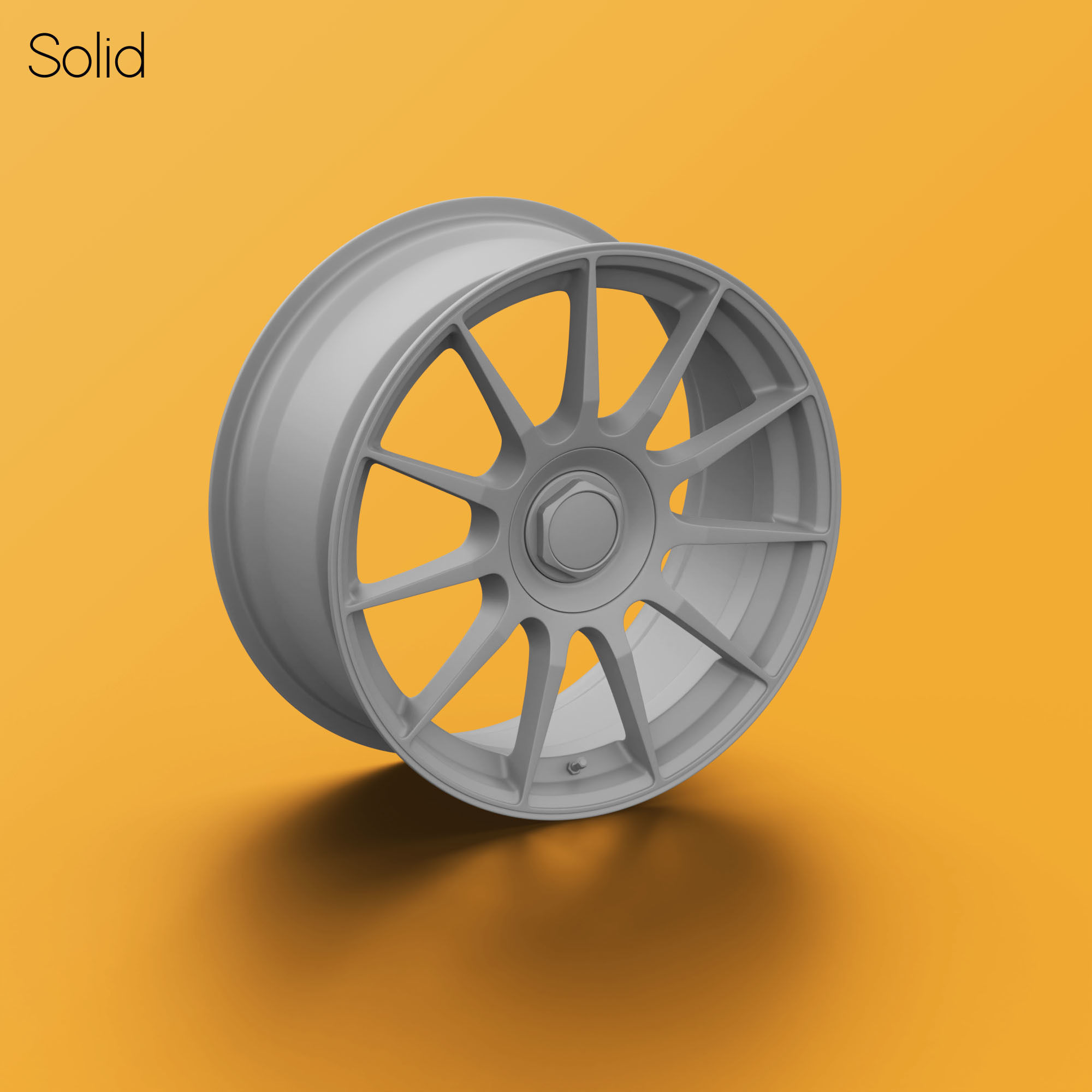 Rotiform DTM Rim 3D Model 3D model_3