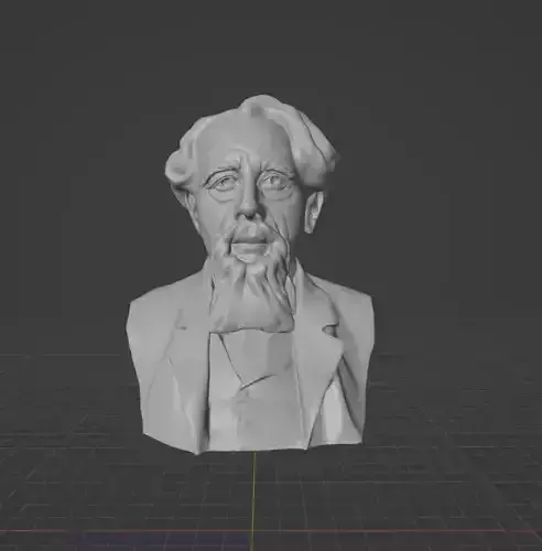 Charles Dickens 3D print model