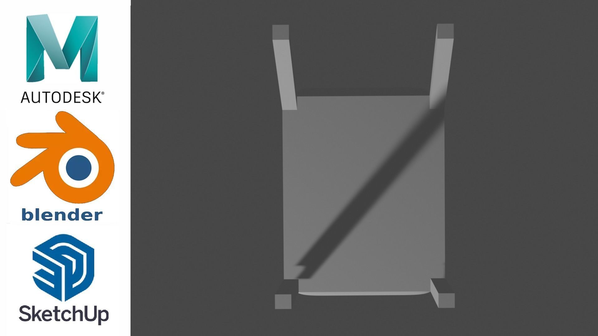 Chair - Silla 3D model_5