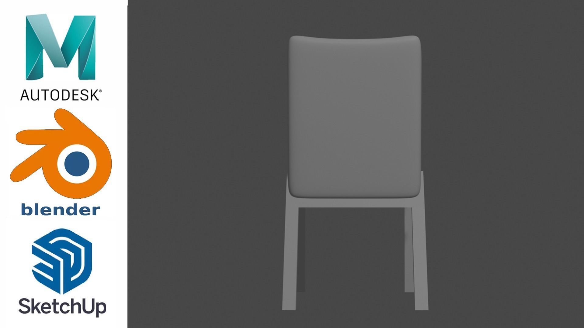 Chair - Silla 3D model_4