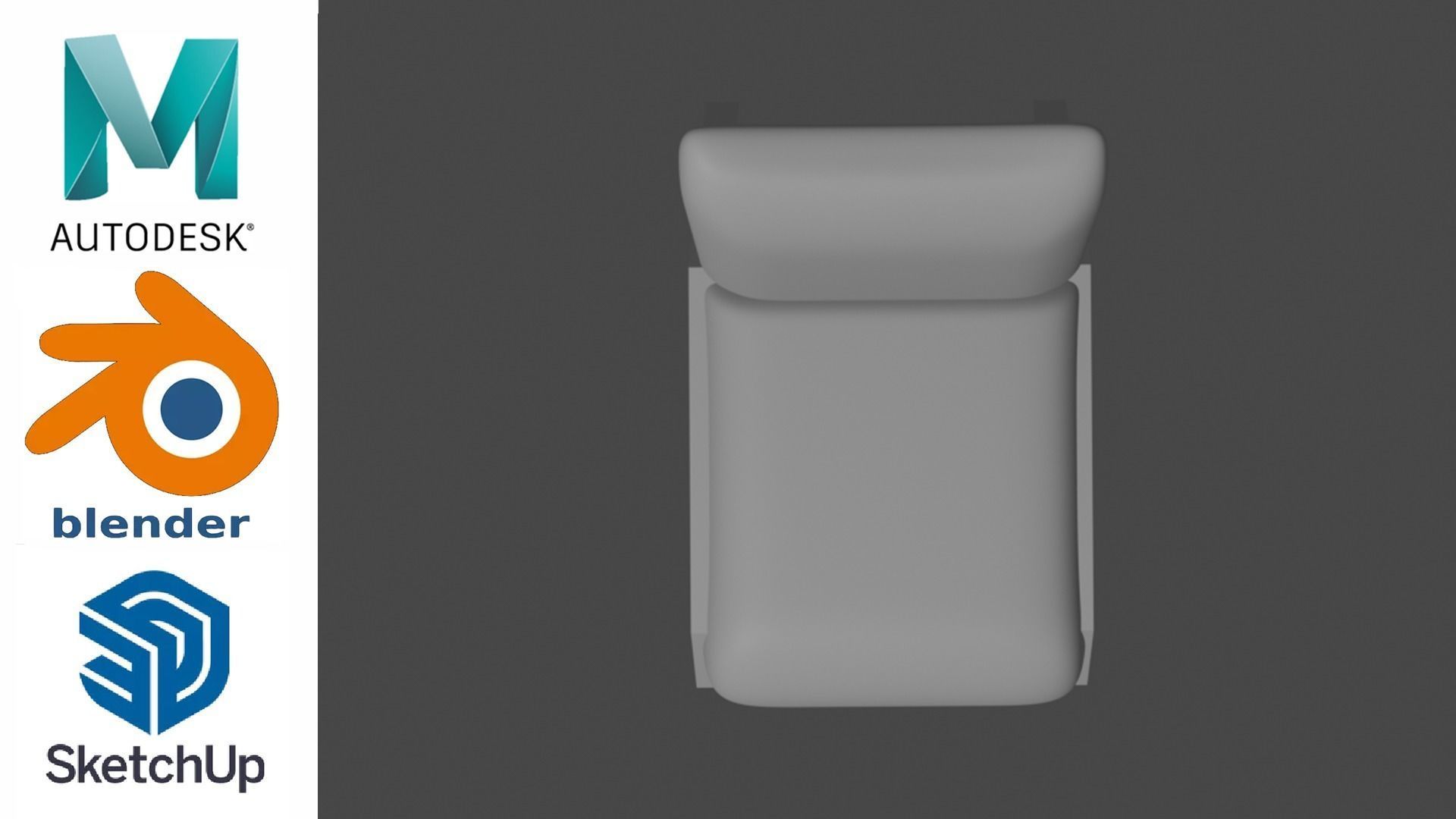 Chair - Silla 3D model_2