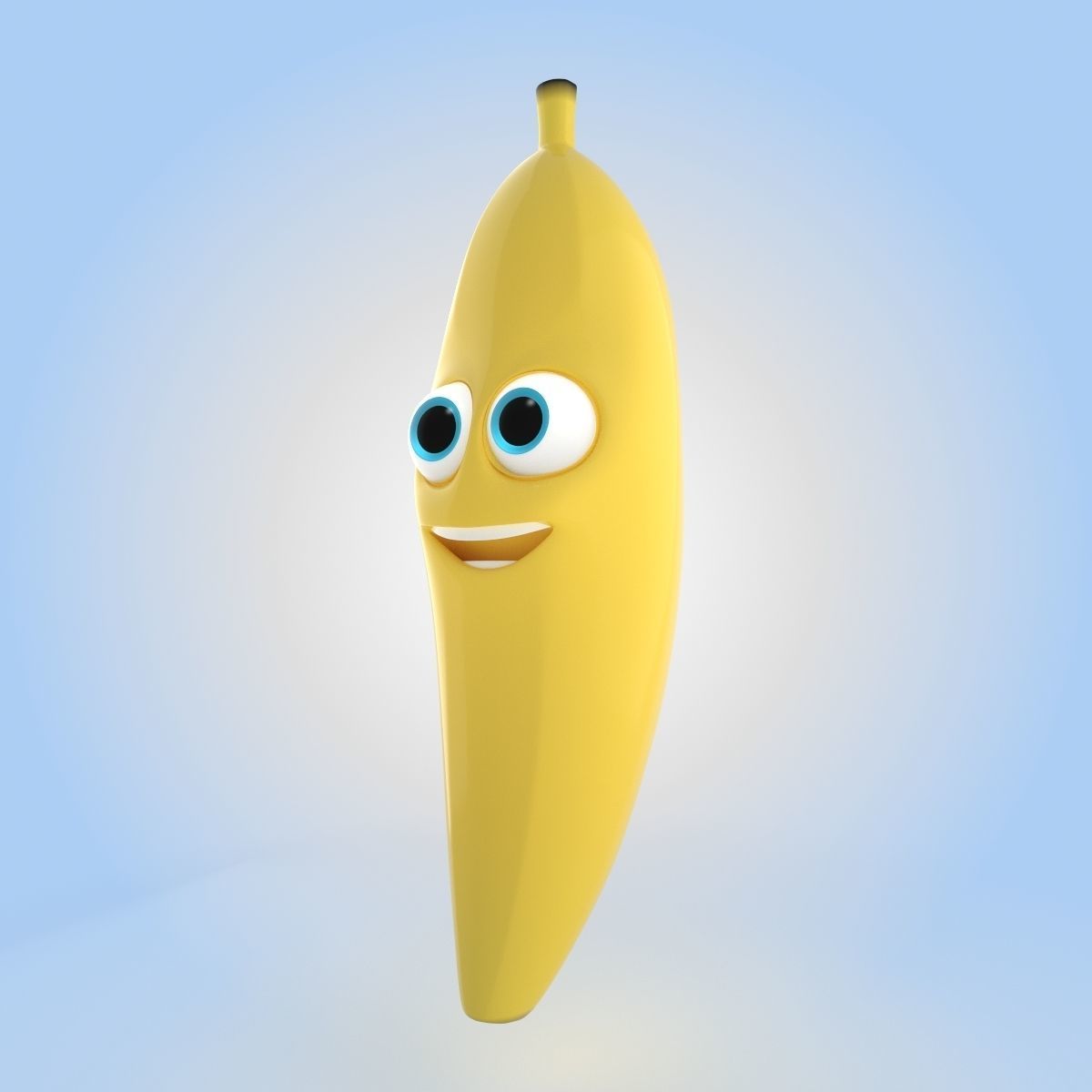 Banana 3D model_3