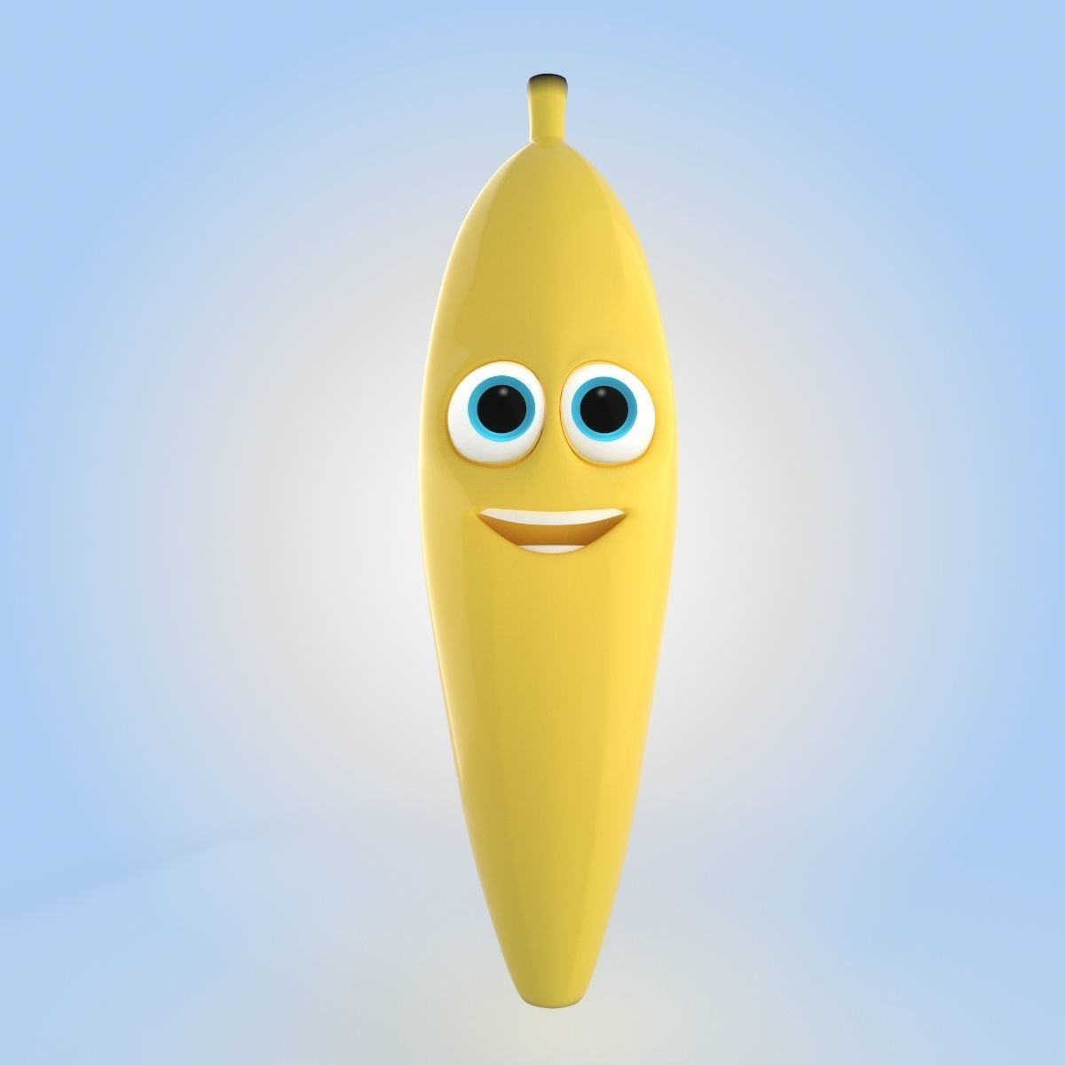 Banana 3D model_4