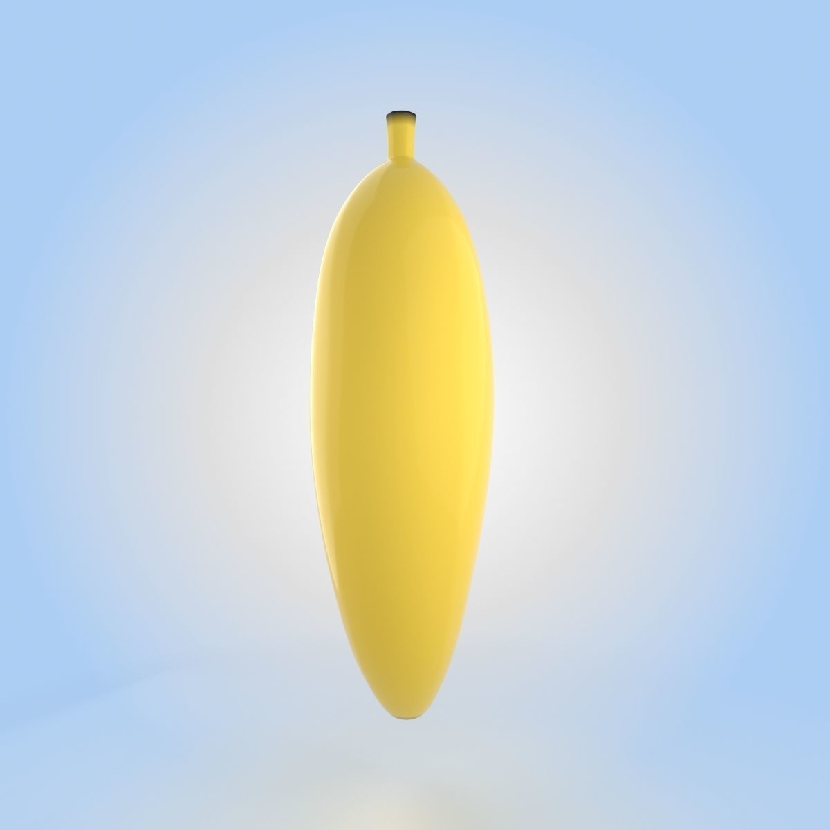 Banana 3D model_2