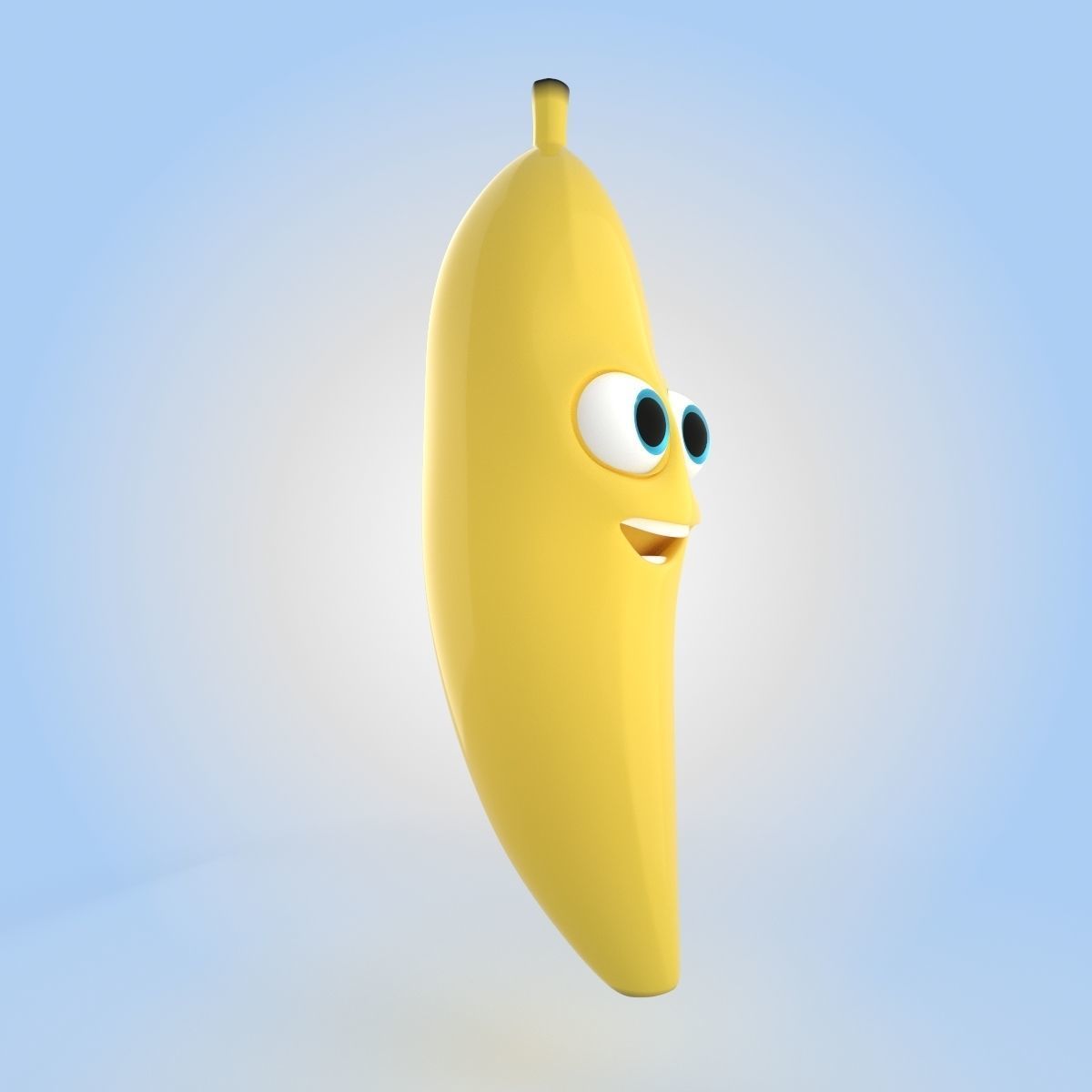 Banana 3D model_1