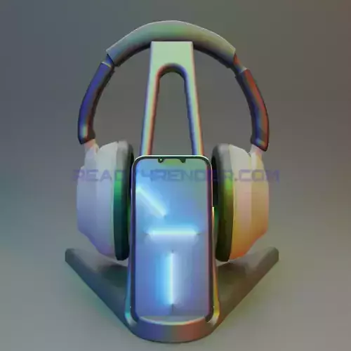 GAMER HEADSET HOLDER FOR DESK STAND 3D print model