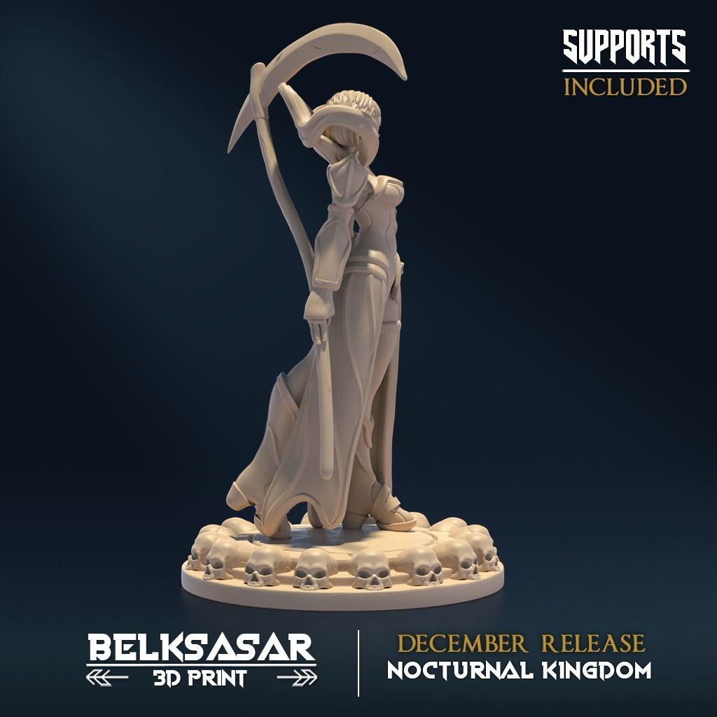 Nocturnal Keeper B Nude and Normal 3D print model_6