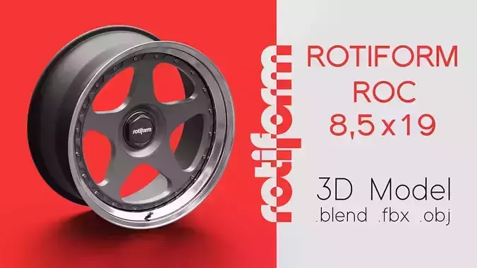 Rotiform ROC Rim 3D Model