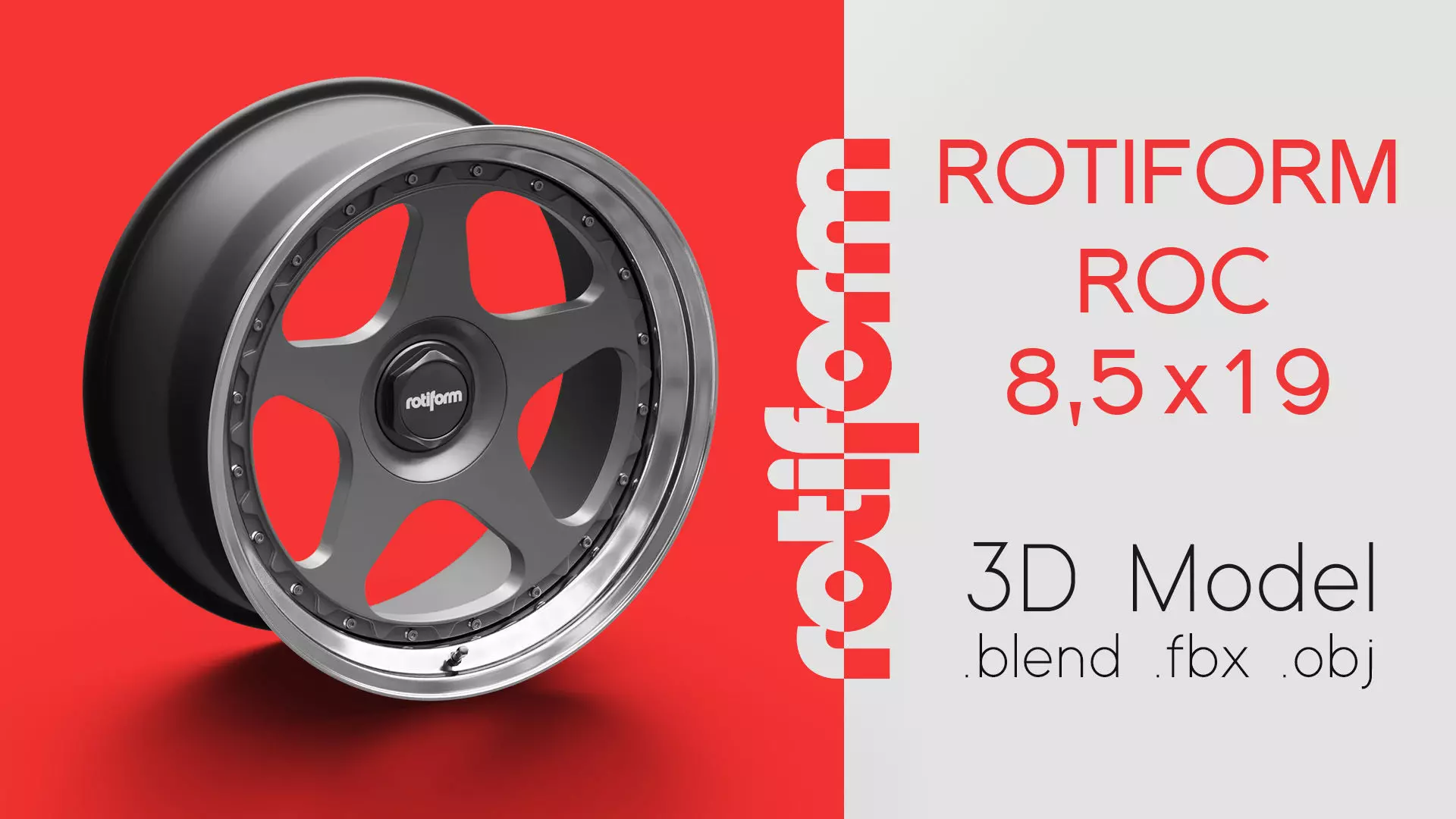 Rotiform ROC Rim 3D Model 3D model_0