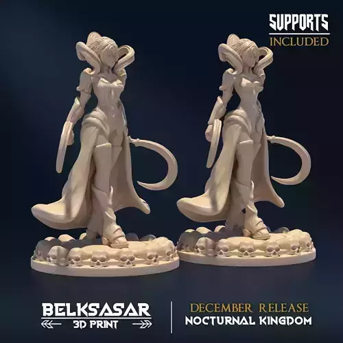 Nocturnal Keeper C Nude and Normal