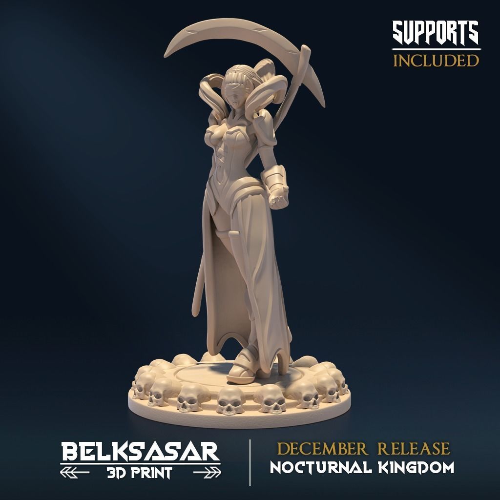 Nocturnal Keeper Set x3 3D print model_3