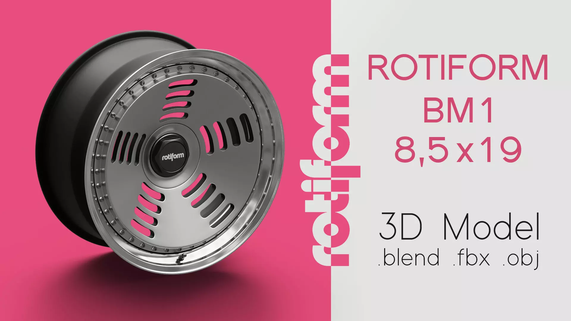 Rotiform BM1 Rim 3D Model 3D model_0