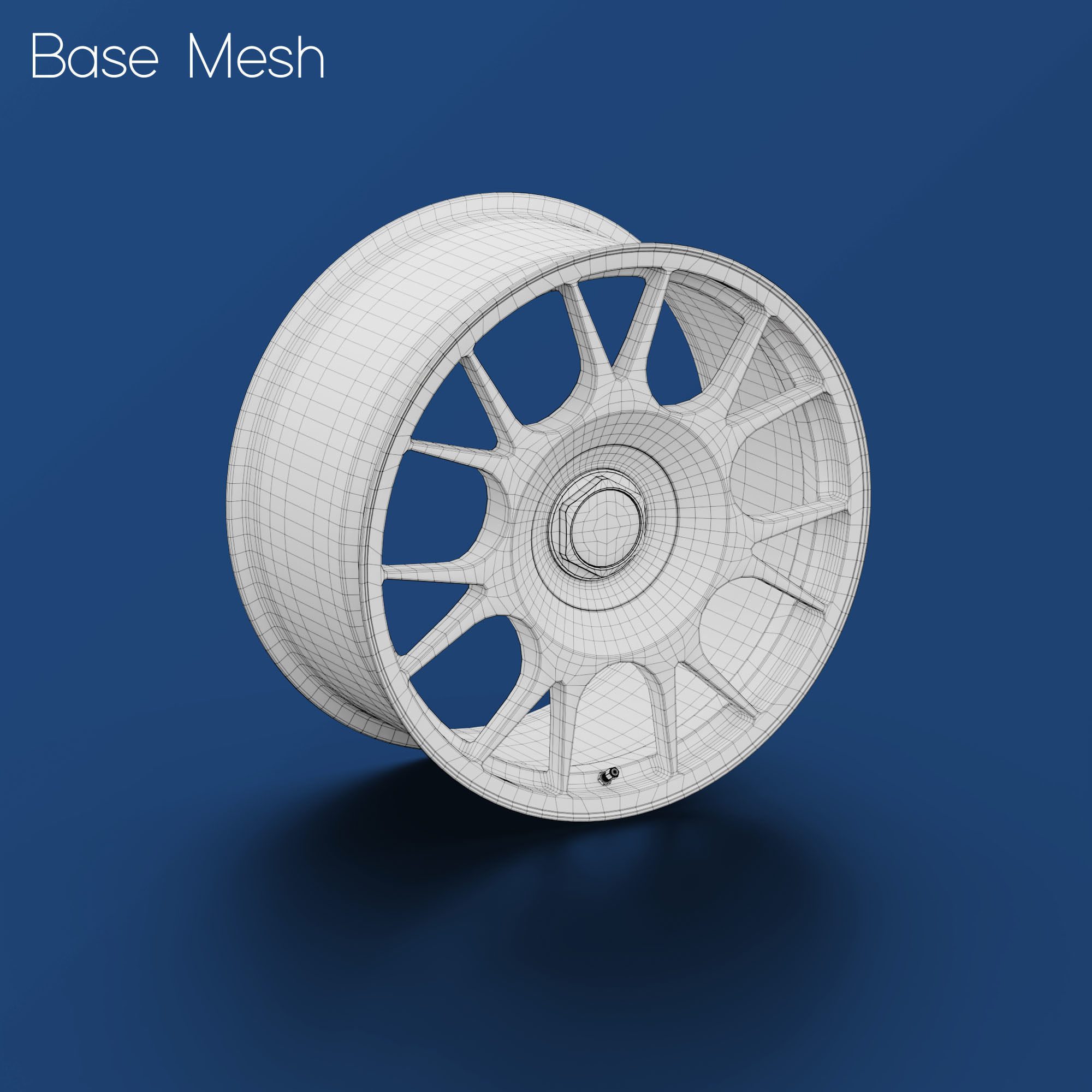 Rotiform TUF-R Option 1 Rim 3D Model 3D model_1