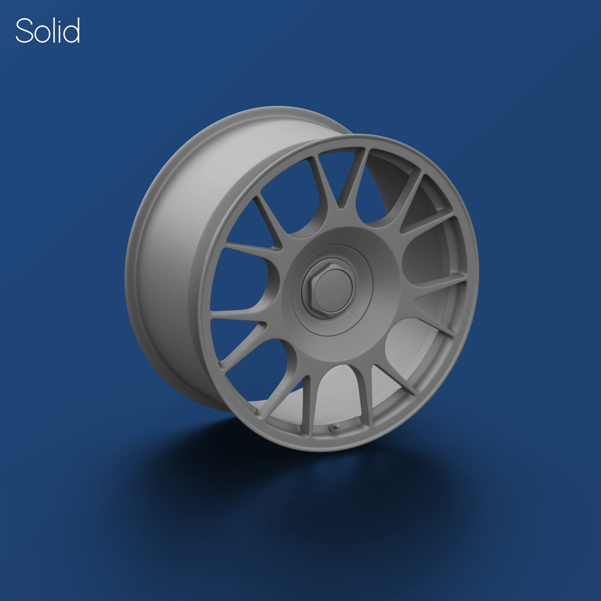 Rotiform TUF-R Option 1 Rim 3D Model 3D model_3