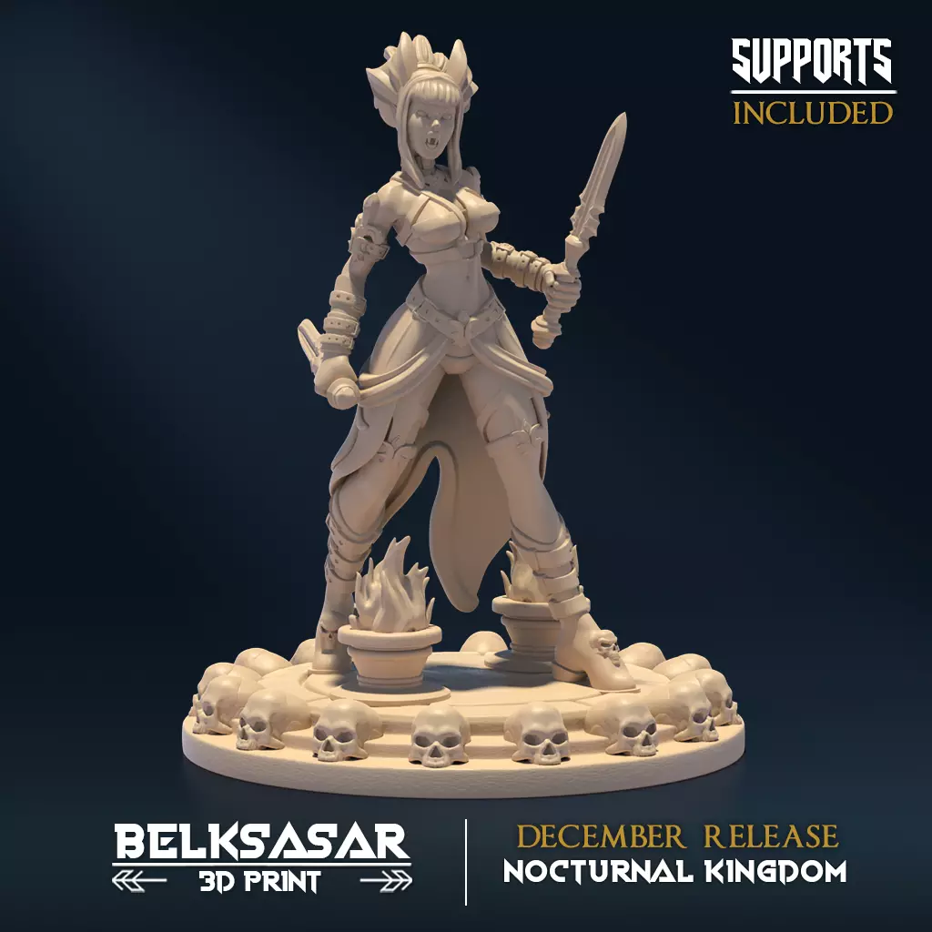 Nocturnal B 3D print model