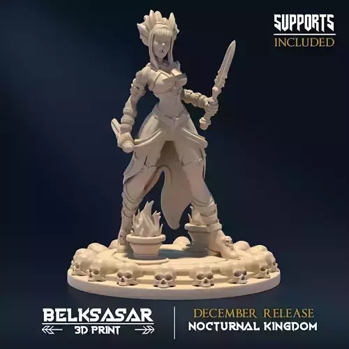 Nocturnal Seductive B Nude