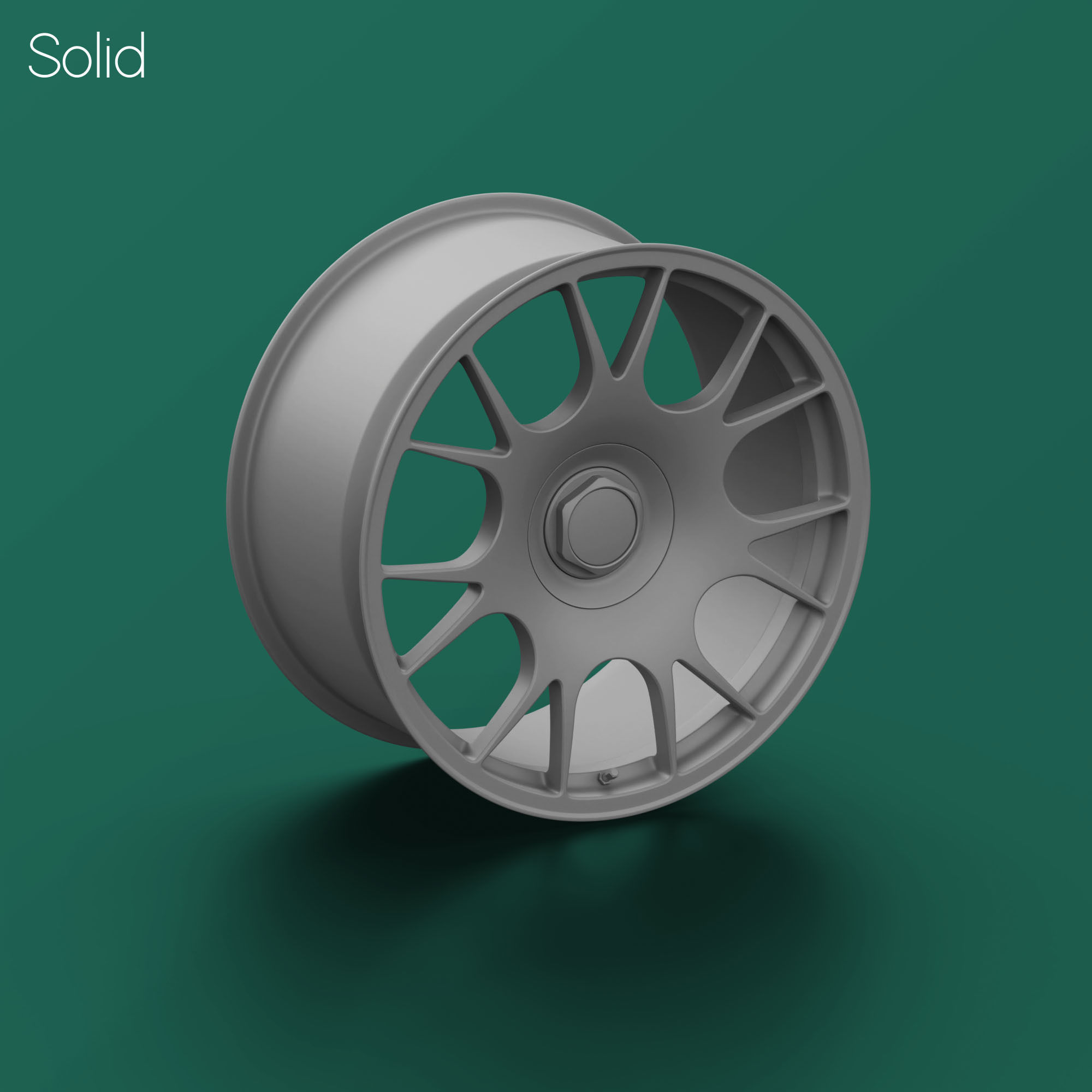 Rotiform TUF-R Option 2 Rim 3D Model 3D model_3
