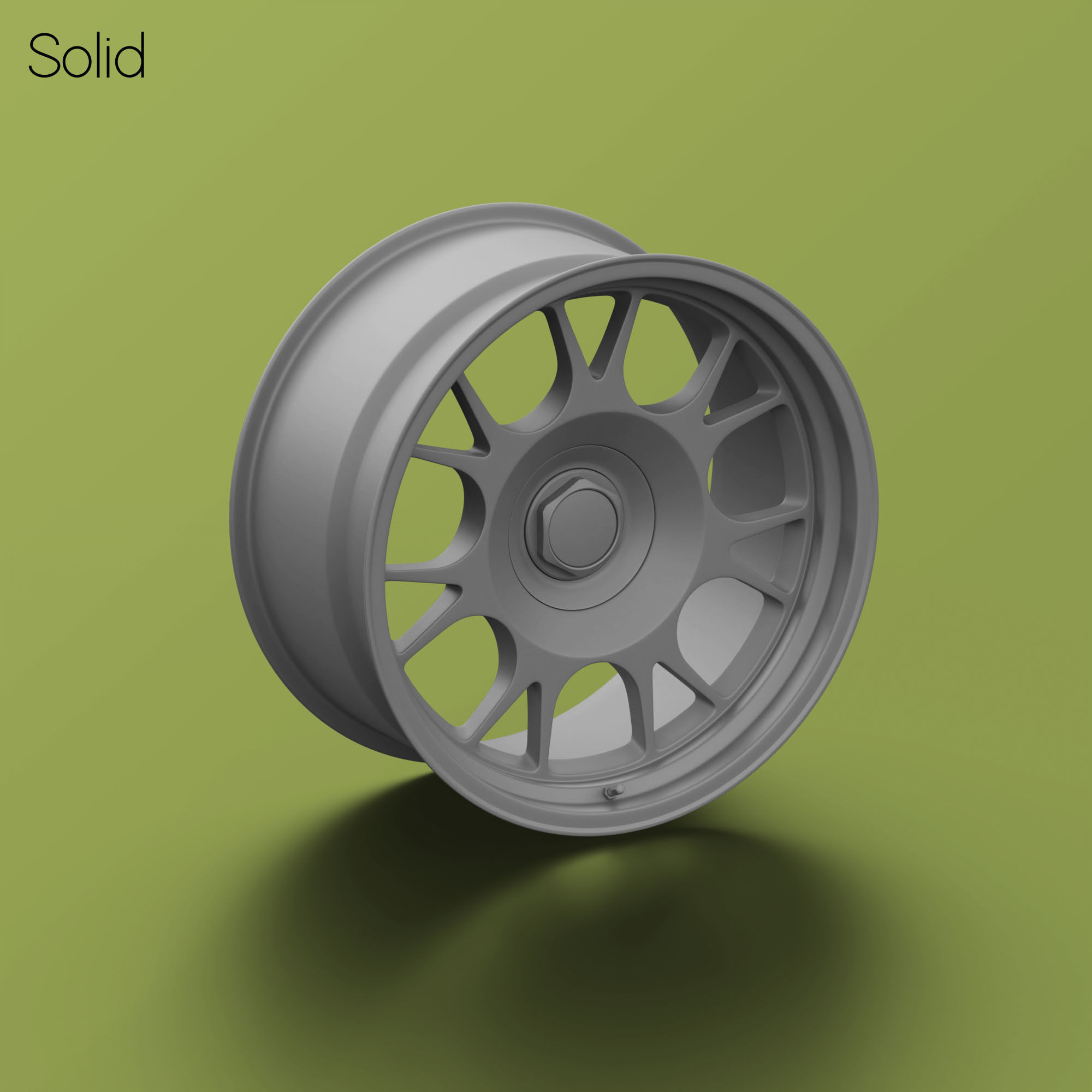 Rotiform TUF-R Option 3 Rim 3D Model 3D model_3