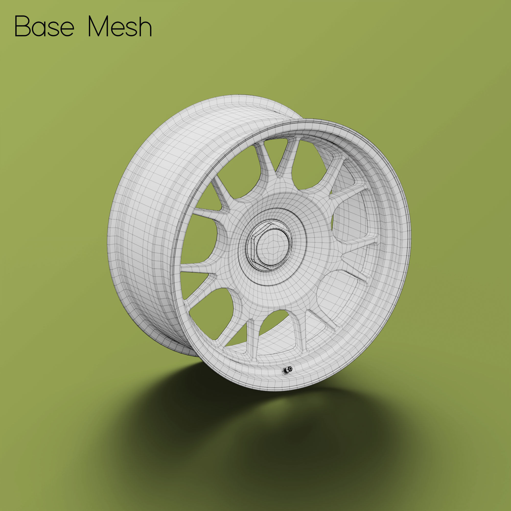 Rotiform TUF-R Option 3 Rim 3D Model 3D model_1