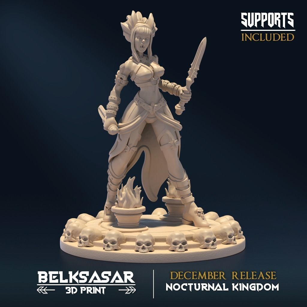 Nocturnal Seductive Set x4 3D print model_3