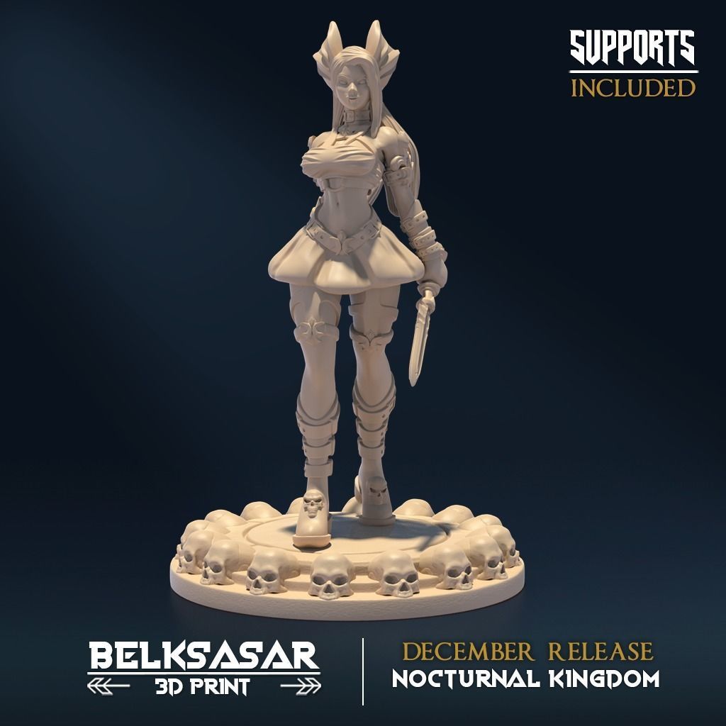 Nocturnal Seductive Set x4 3D print model_7