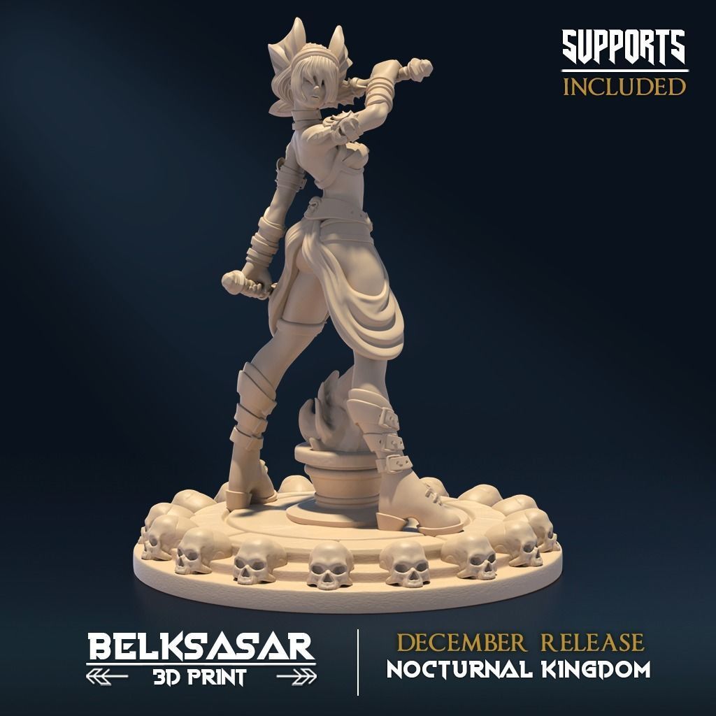 Nocturnal Seductive Set x4 3D print model_5