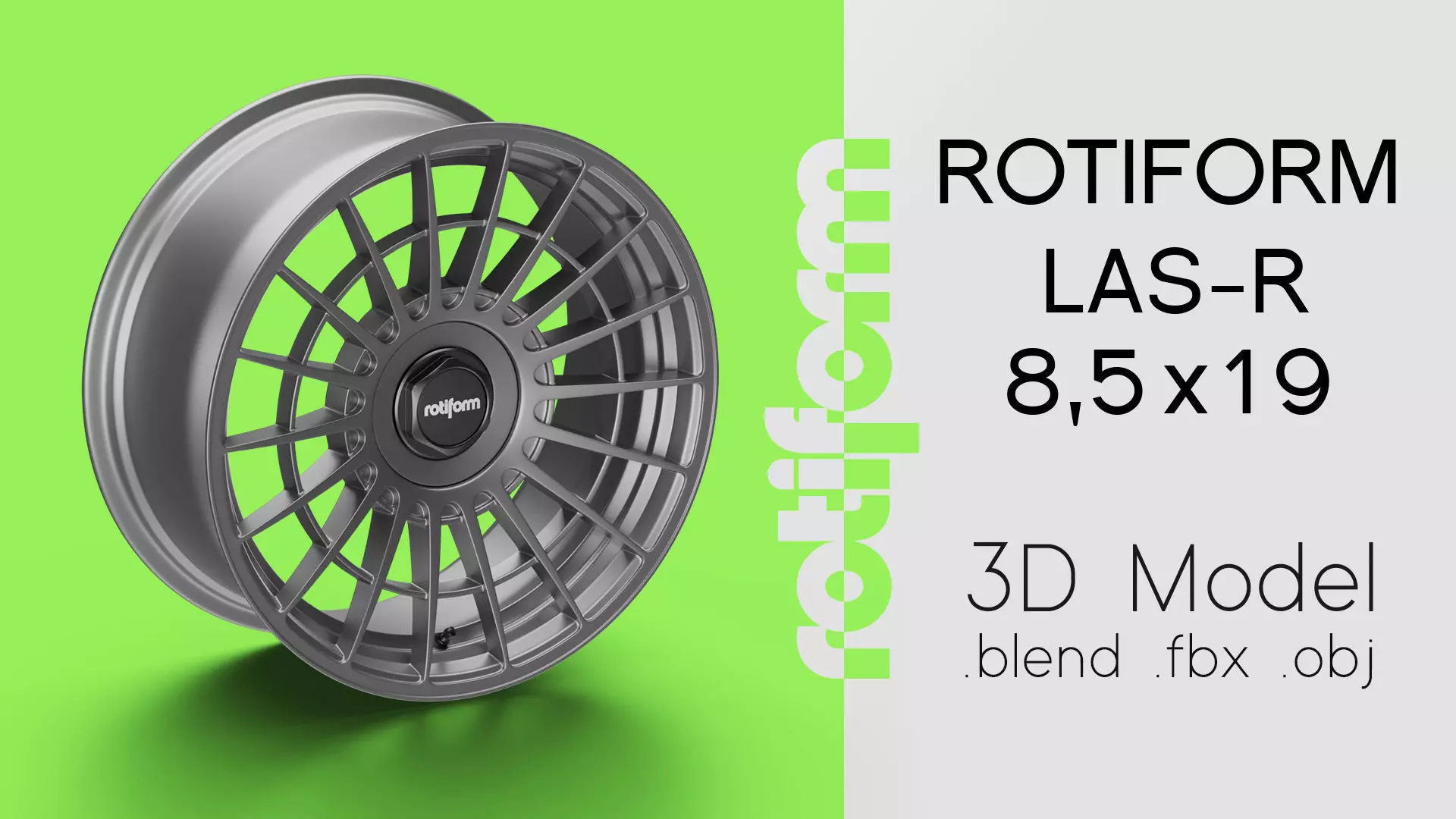 Rotiform LAS-R Rim 3D Model 3D model_0