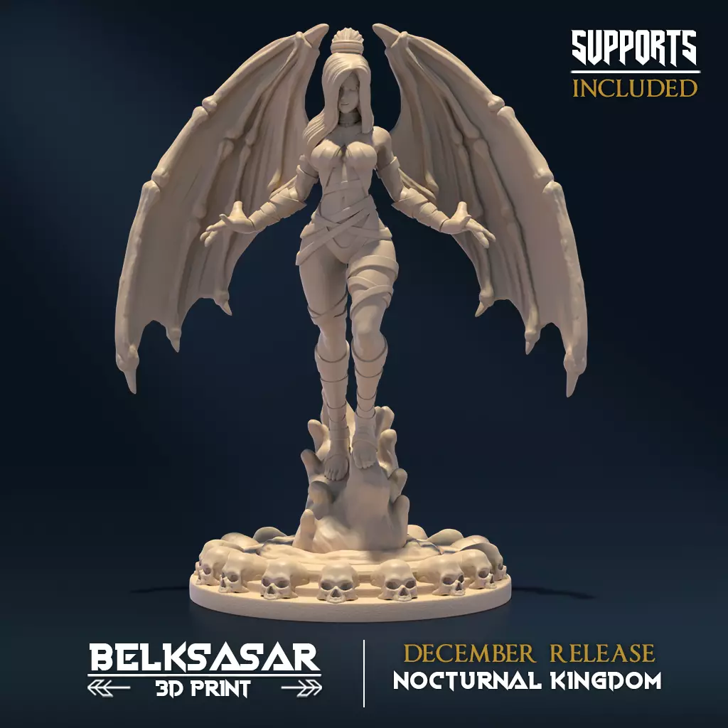 Nocturnal Wings A 3D print model