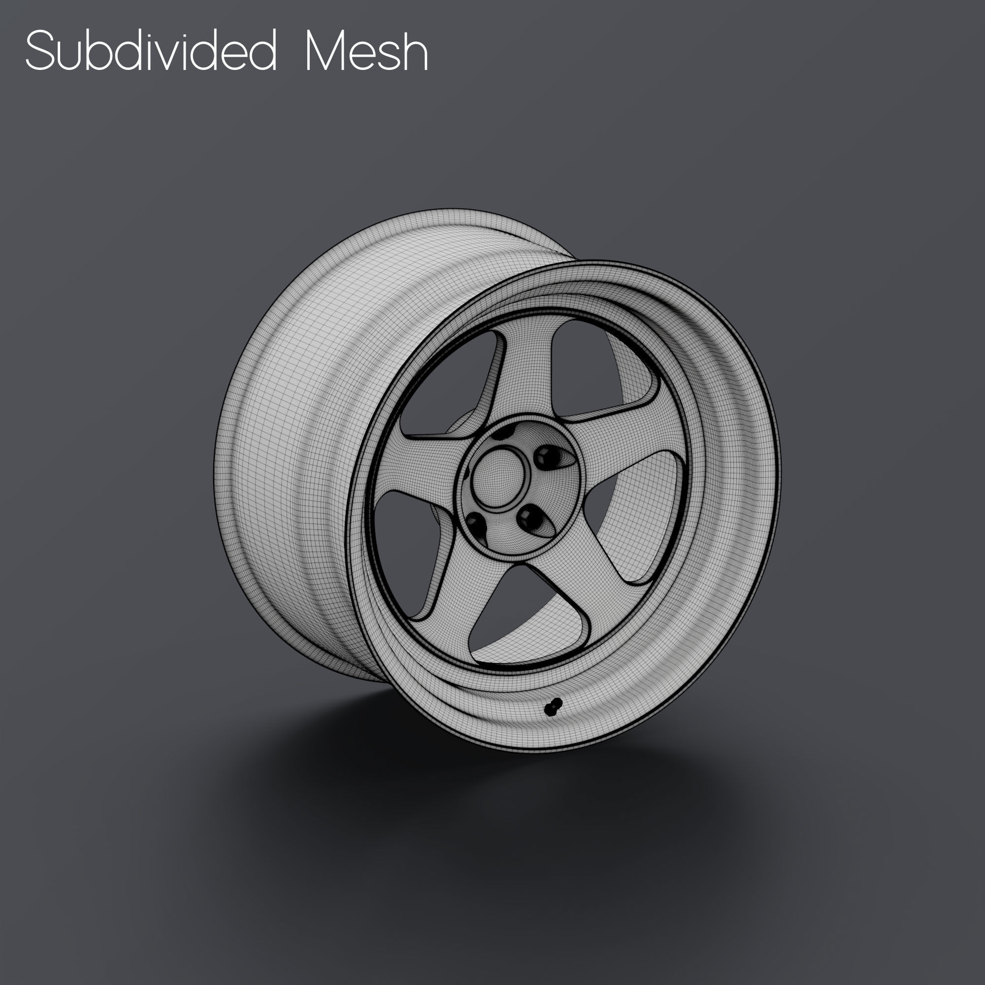 Rotiform ROC-H Hoonigan Rim 3D Model 3D model_2