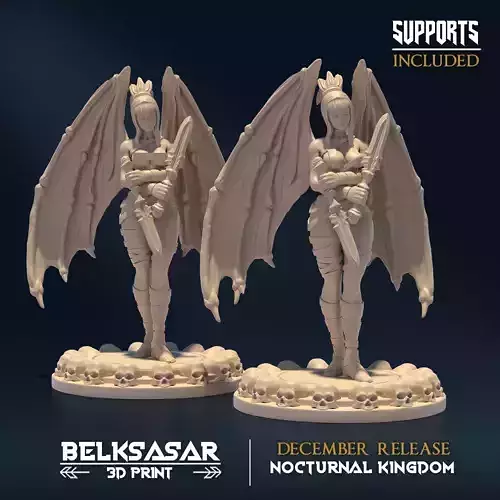 Nocturnal Wings C Nude and Normal