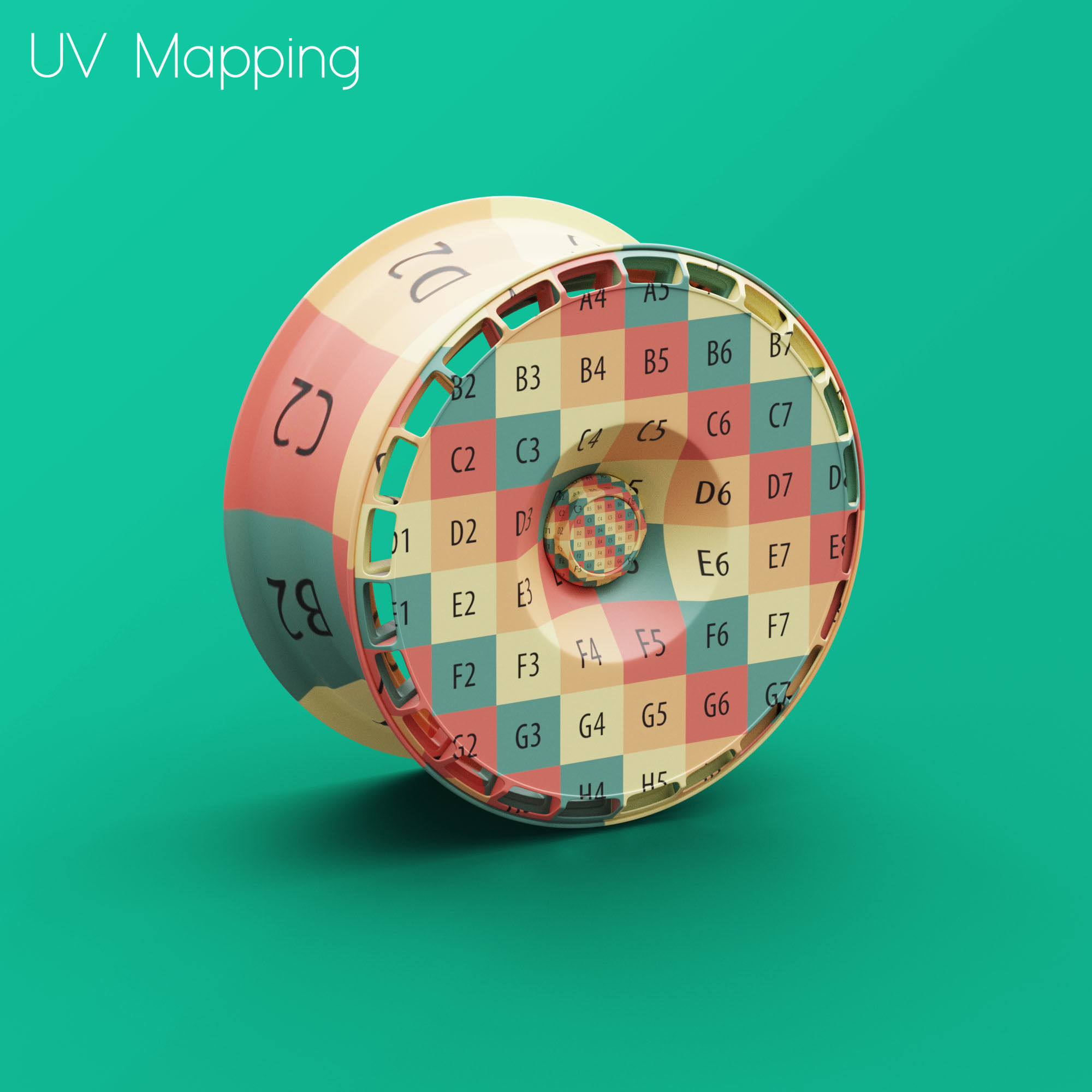 Rotiform Aerodisc Turbofan Rim 3D Model and Designs 3D model_6