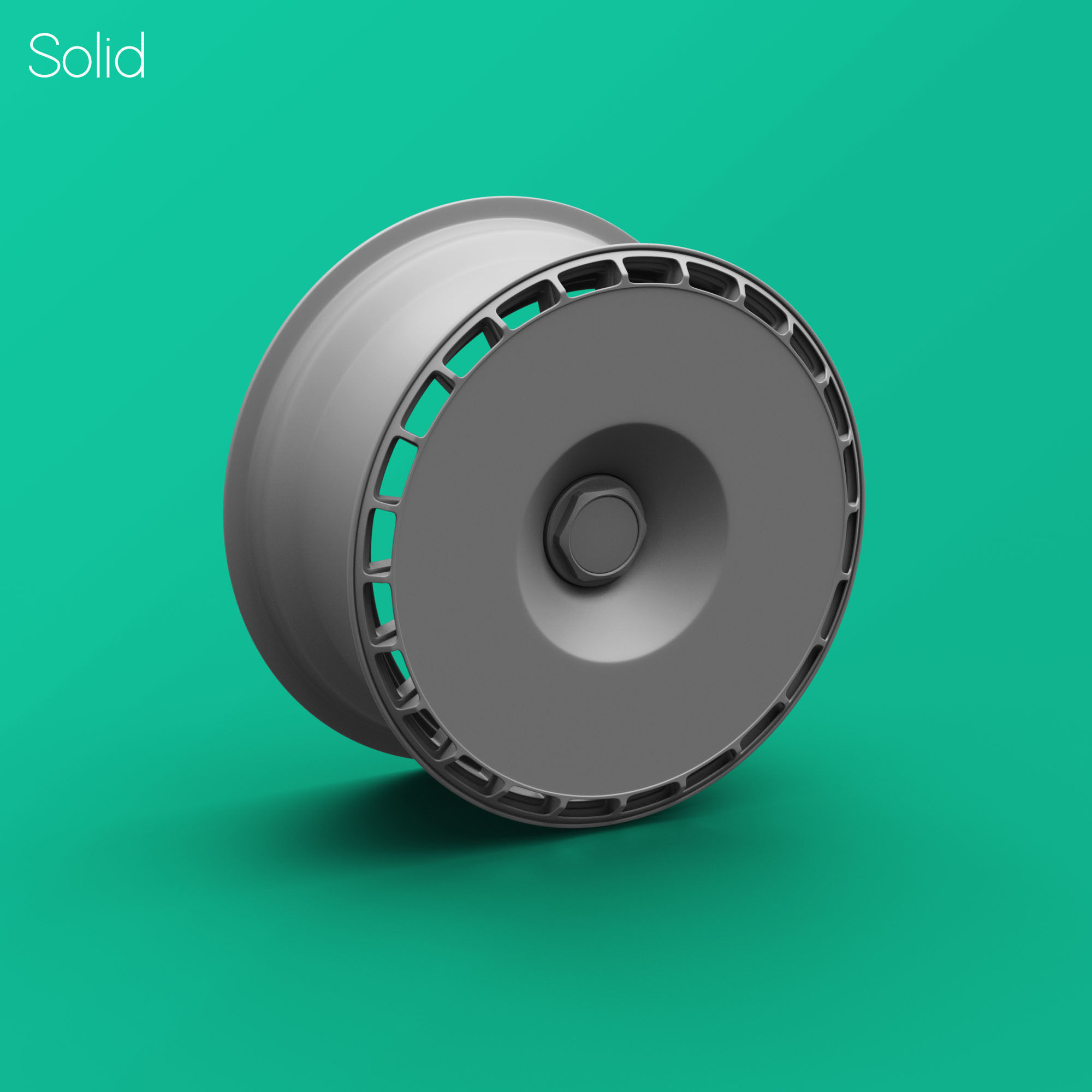 Rotiform Aerodisc Turbofan Rim 3D Model and Designs 3D model_5