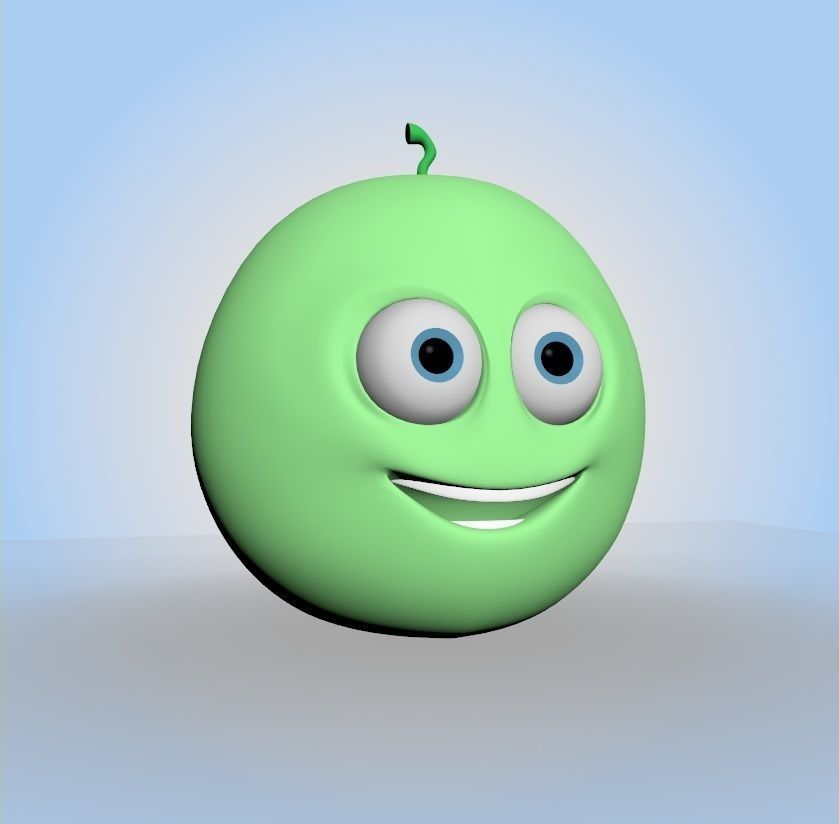 Watermelon 3D model_5