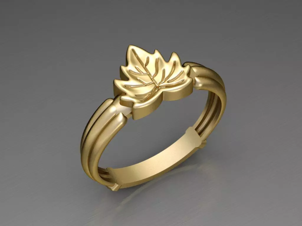 Autumn Ring 3D print model