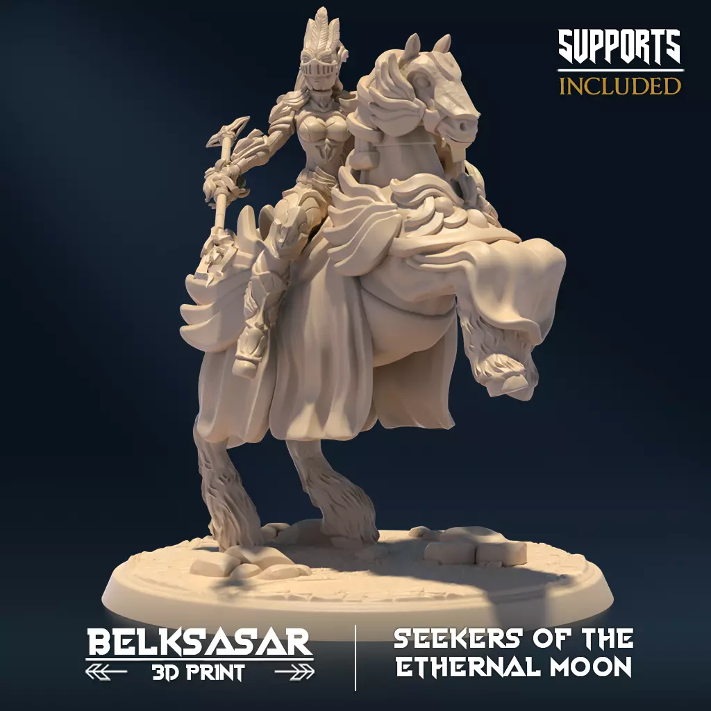 Ethernal Moon Rider A 3D print model
