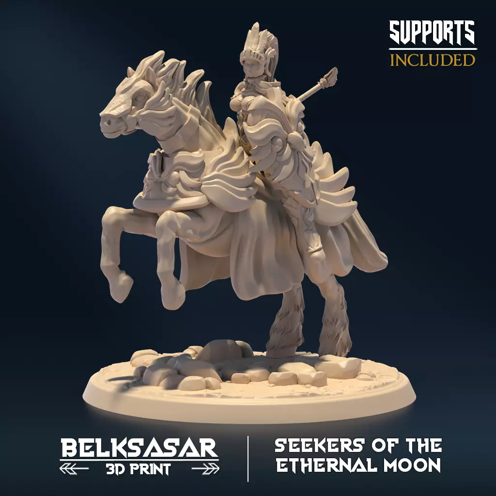 Ethernal Moon Rider B 3D print model