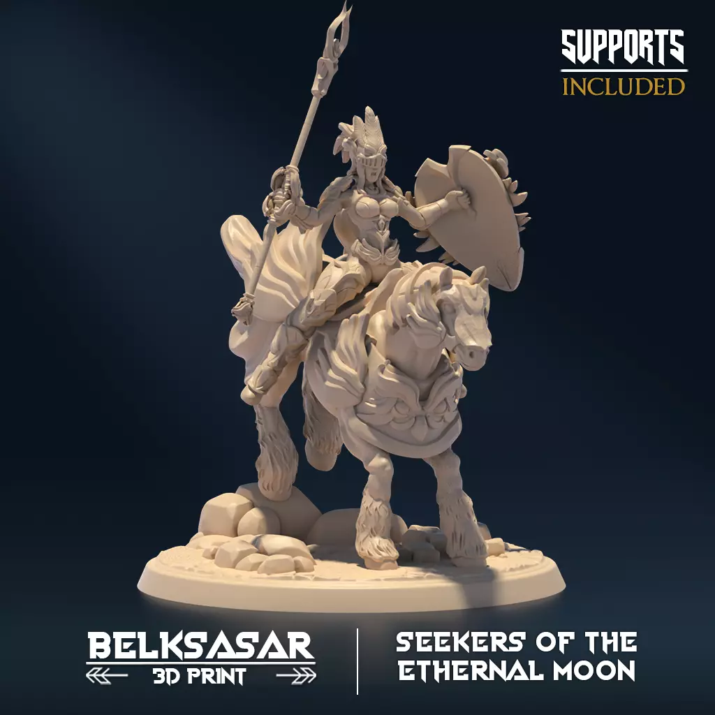 Ethernal Moon Rider C 3D print model
