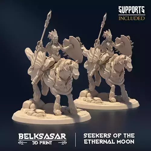 Ethernal Moon Rider C Nude and Normal