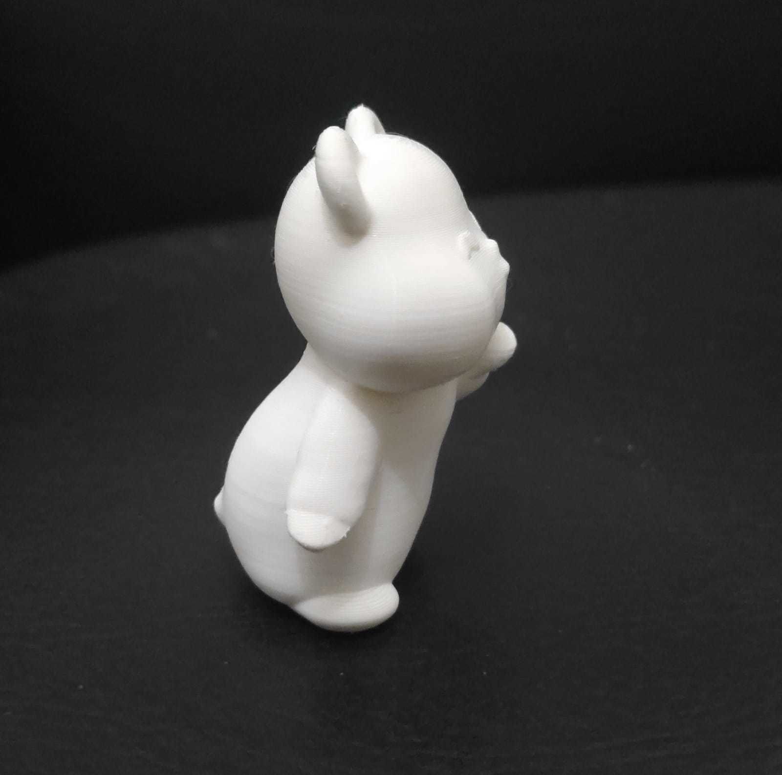 Hamster Kissing 3D print model_6
