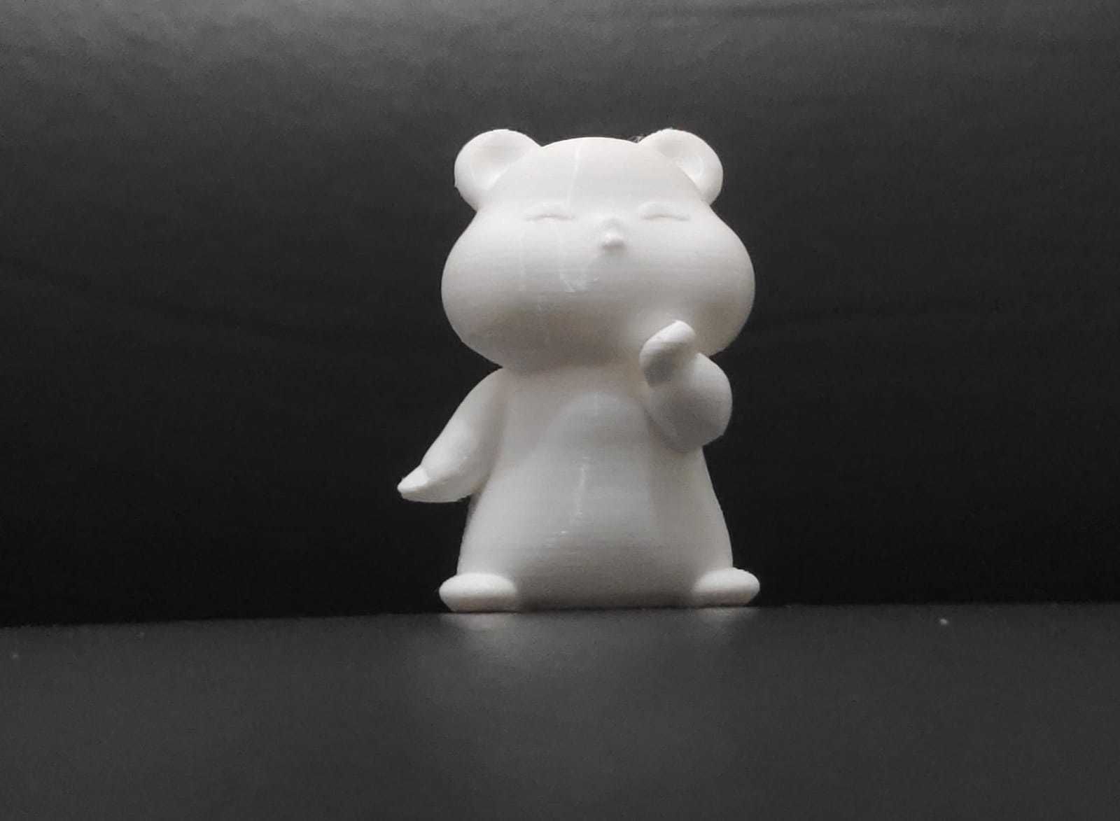Hamster Kissing 3D print model_8