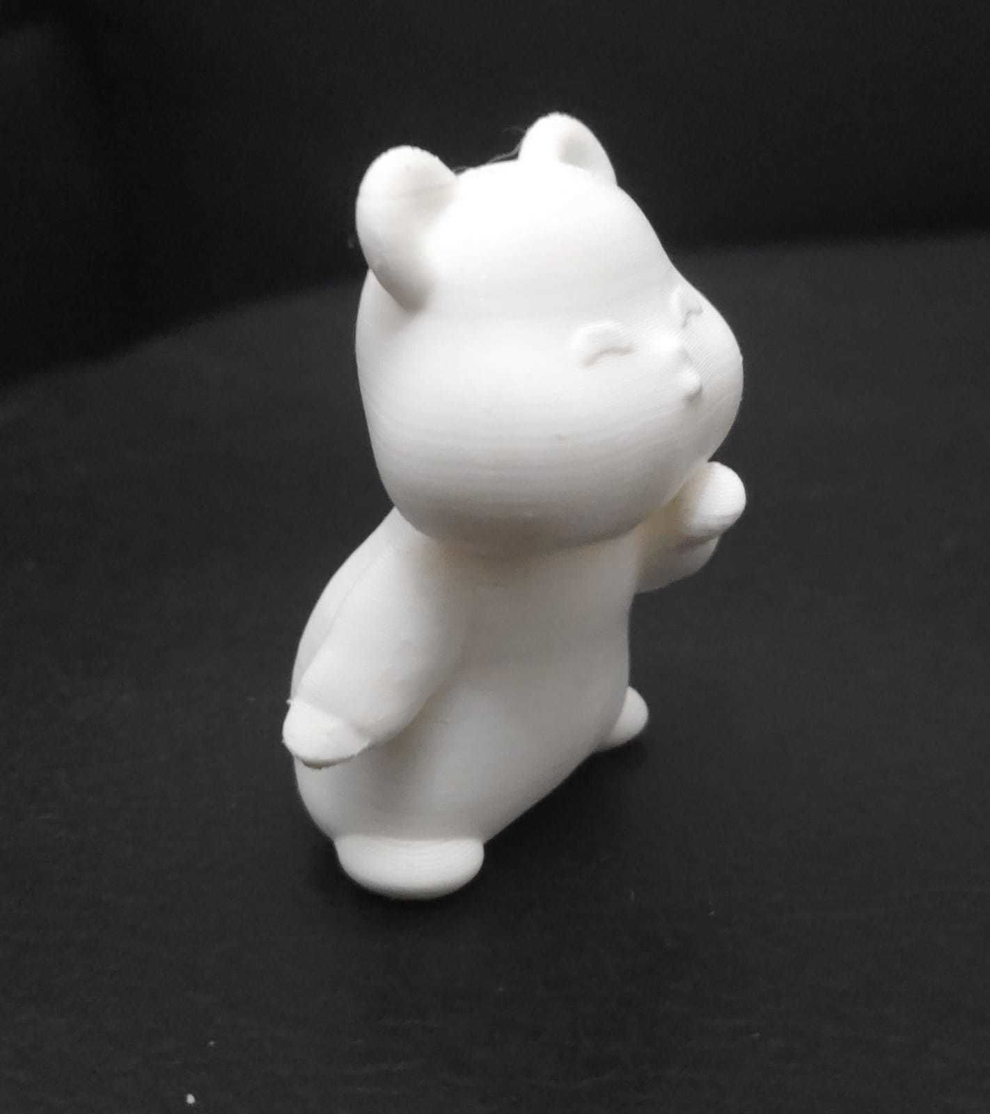 Hamster Kissing 3D print model_7