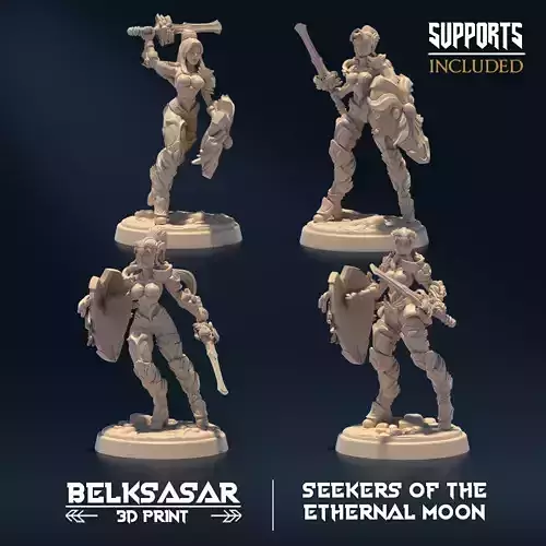 Moon Custodian Vigilant  Set x4