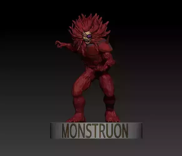 Monstruon - Monstar 3D print model