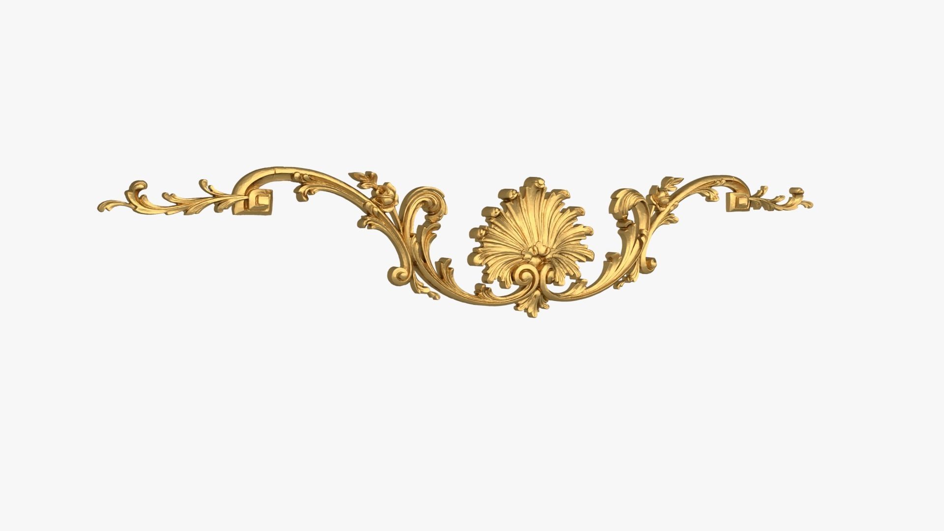 Classic decor ornament 212 3D model_1