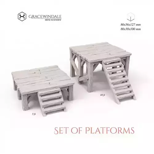 Performance Stage 3D print model