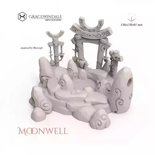 Moonwell 3D print model